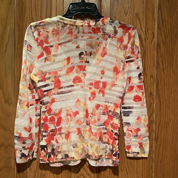 Nic + Zoe Lightweight Cardigan Size Petite Small - Picture 2 of 5